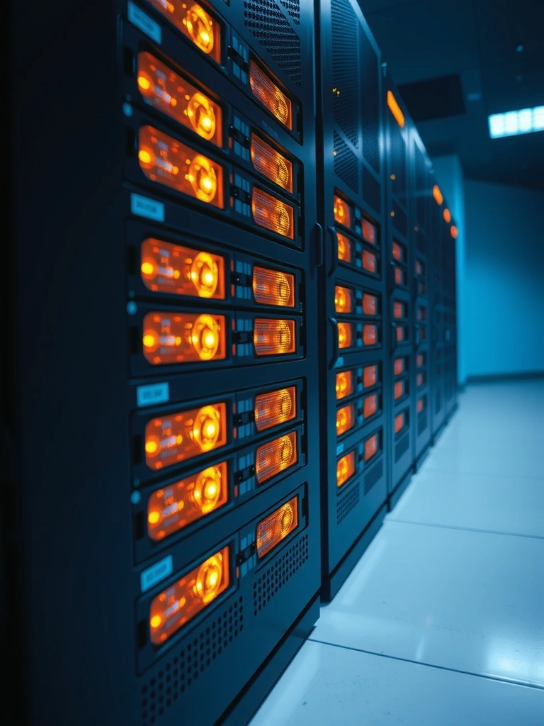 Server hardware representing data integrity